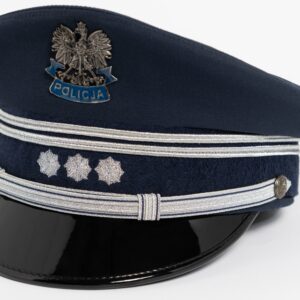 Galon Policyjny Srebrny 6mm do Otoku Czapki Gabardynowej 70 cm 1 sztuka - obrazek 7