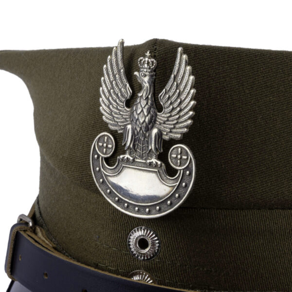 Orzeł metalowy do czapki rogatywki Wojsk Lądowych Orzełek - obrazek 6