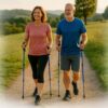 Kijki Nordic Walking Składane Antishock Trekkingowe 2szt 135 cm - obrazek 5