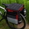 Sakwa Rowerowa Torba na Bagażnik 75L XXL z Kieszeniami na Bidon - obrazek 3