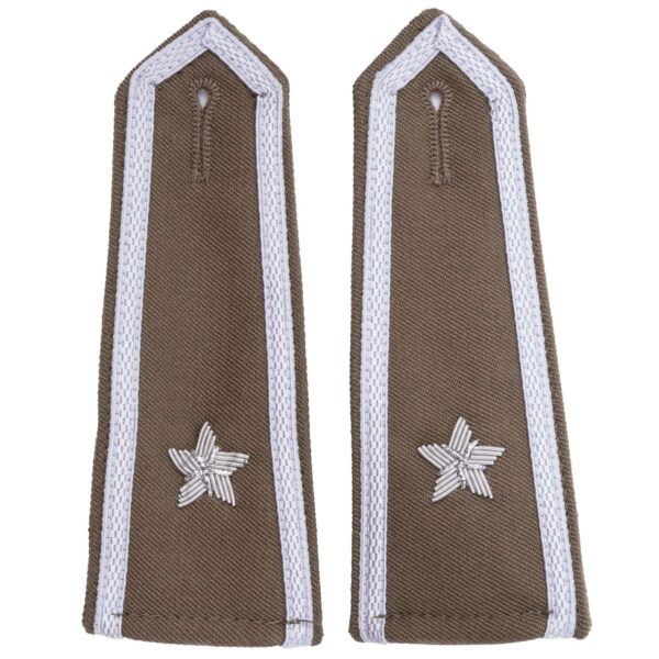 Naramienniki Pagony Khaki na Koszulobluzę Stopień Chorąży - obrazek 2
