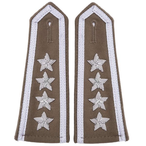 Naramienniki Pagony Khaki na Koszulobluzę Stopień Starszy Chorąży Sztabowy - obrazek 2