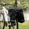 Sakwa Rowerowa Torba na Bagażnik 75L XXL z Kieszeniami na Bidon - obrazek 2