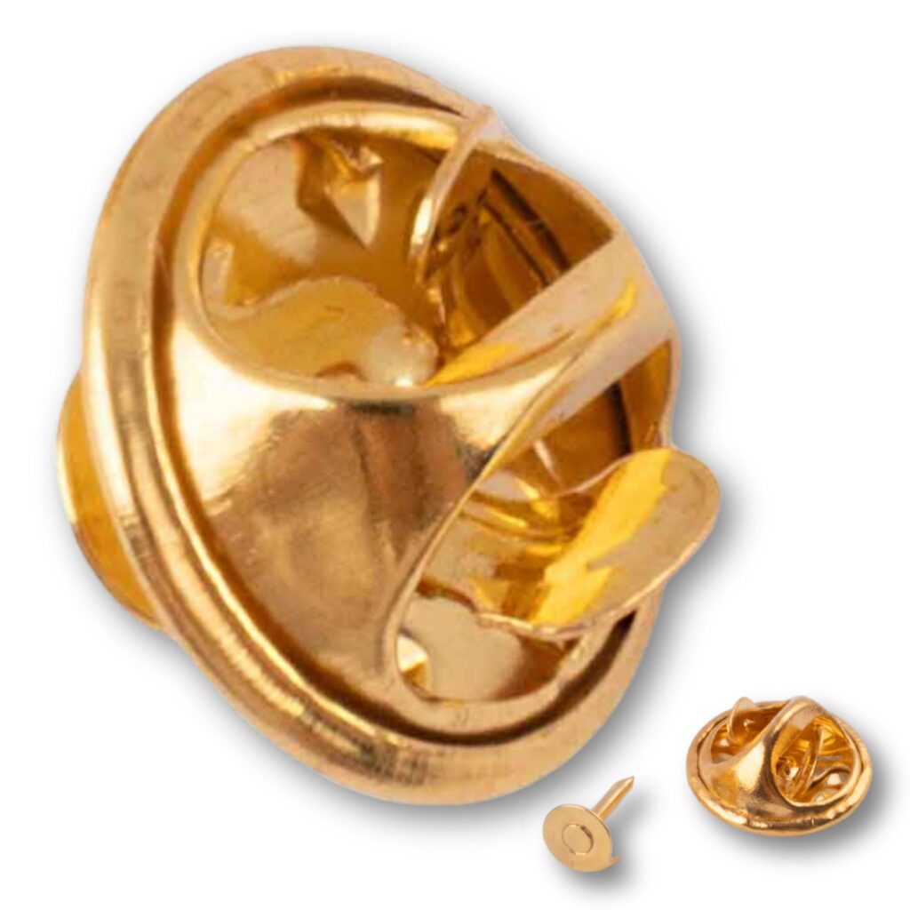 Złoty Pins do Identyfikatora Imiennego 1 sztuka