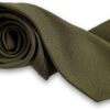 Krawat WOJSKOWY Wojsk Lądowych khaki 306/MON straż graniczna wojsko zielony - obrazek 4