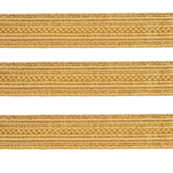 Taśma Ozdobna Dekoracyjna Złota 13 mm - obrazek 3