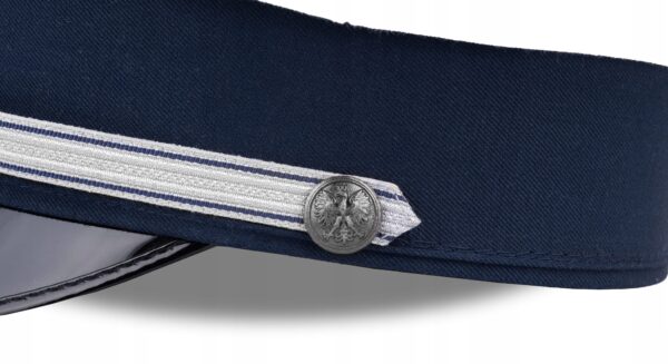 Czapka garnizonowa gabardynowa oficera Policji WRD - obrazek 3