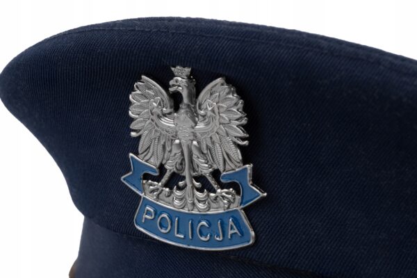 Czapka gabardynowa wyjściowa galowa szeregowy podoficer aspirant Policji - obrazek 2
