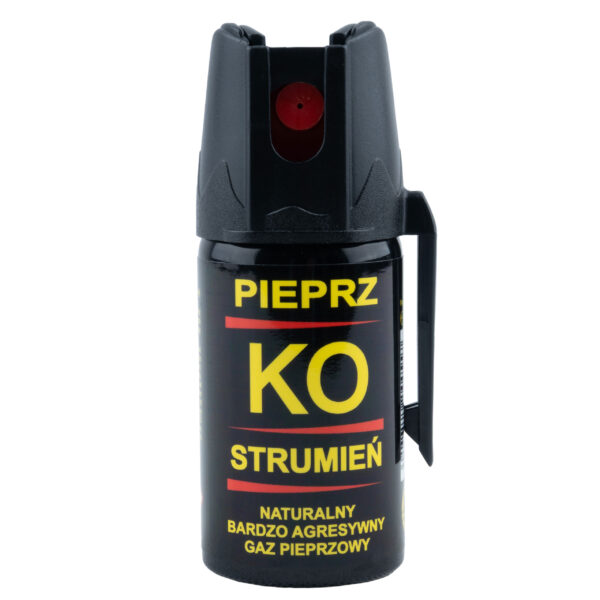 Gaz pieprzowy Klever KO 40 ml strumień OC 10%