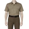 Koszulo-bluza Wojska Polskiego 301/MON khaki krótki rękaw męska wzór tabela - obrazek 2