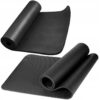 Mata do ćwiczeń czarna gruba miękka fitness pilates 1,5 cm NBR duża - obrazek 4