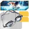 Okulary Gogle Pływackie z Łatwym Zapięciem Anti-Fog + Etui - obrazek 3