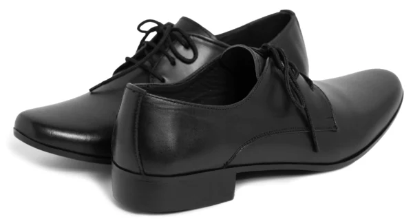 Eleganckie buty męskie wyjściowe matowe - obrazek 3