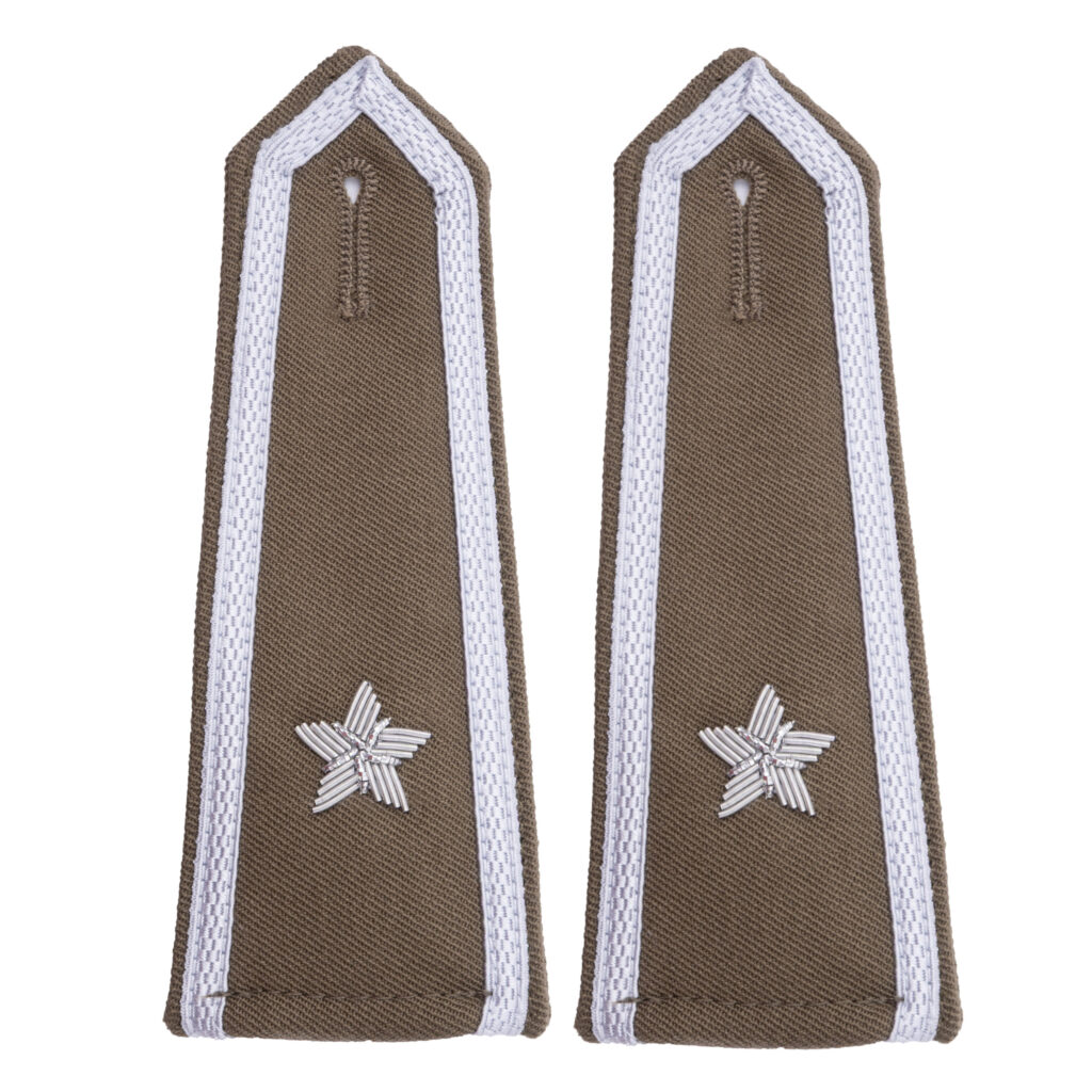 Naramienniki Pagony Khaki na Koszulobluzę Stopień Chorąży