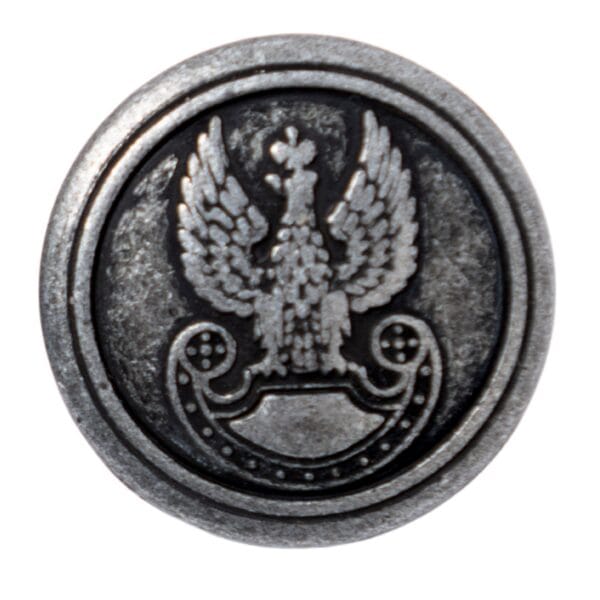 Mały guzik do munduru Galowego Wojsk Lądowych 16 mm