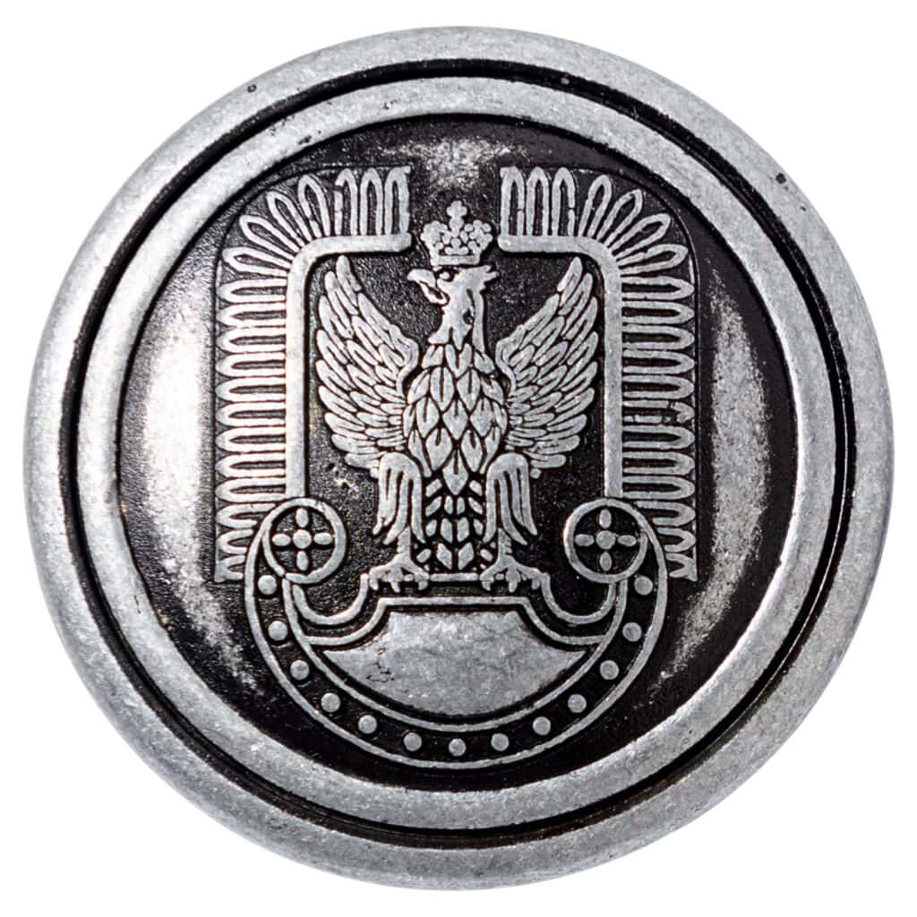 Duży guzik do munduru Galowego Sił Powietrznych 22 mm
