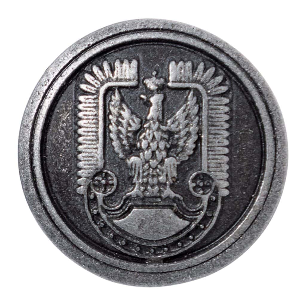 Mały guzik do munduru Galowego Sił Powietrznych 16 mm