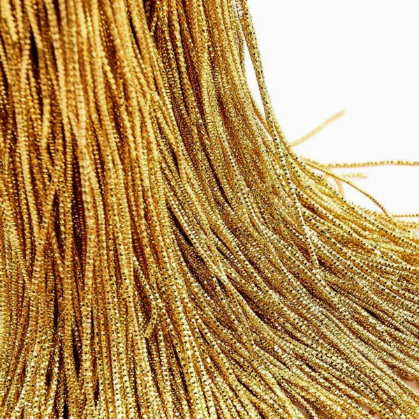 Bajorek Złoty do Haftu Dystynkcji Haft Twardy Kostkowy 1 mm 10 g - obrazek 3