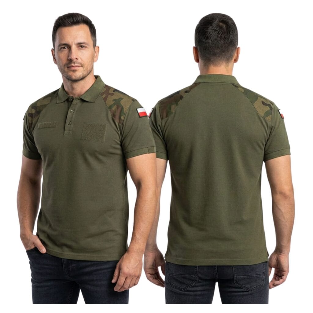 Koszulka Polo Wojska Polskiego Khaki