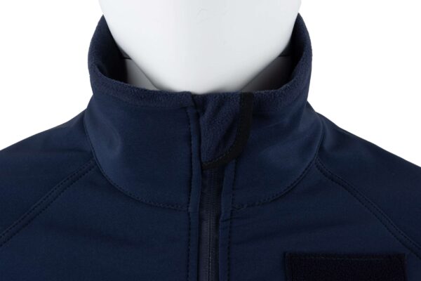 Softshell Policja Kurtka Ochronna Wodoodporna z Rzepami i Zamkami - obrazek 9