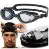 Okulary Gogle Pływackie z Łatwym Zapięciem Anti-Fog + Etui - obrazek 2