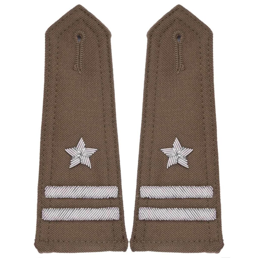 Naramienniki Pagony Khaki na Koszulobluzę Stopień Major