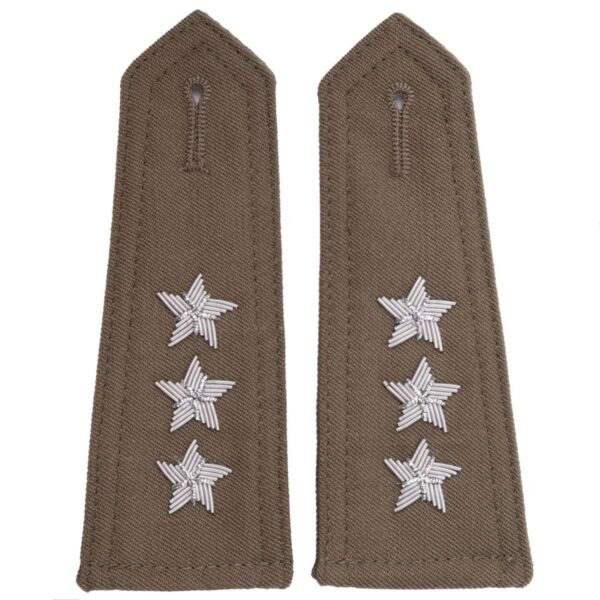 Naramienniki Pagony Khaki na Koszulobluzę Stopień Porucznik
