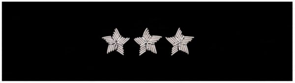 Otok Czarny do Rogatywki Wojska Polskiego Haft Bajorek Porucznik Pułkownik 5cm - obrazek 2
