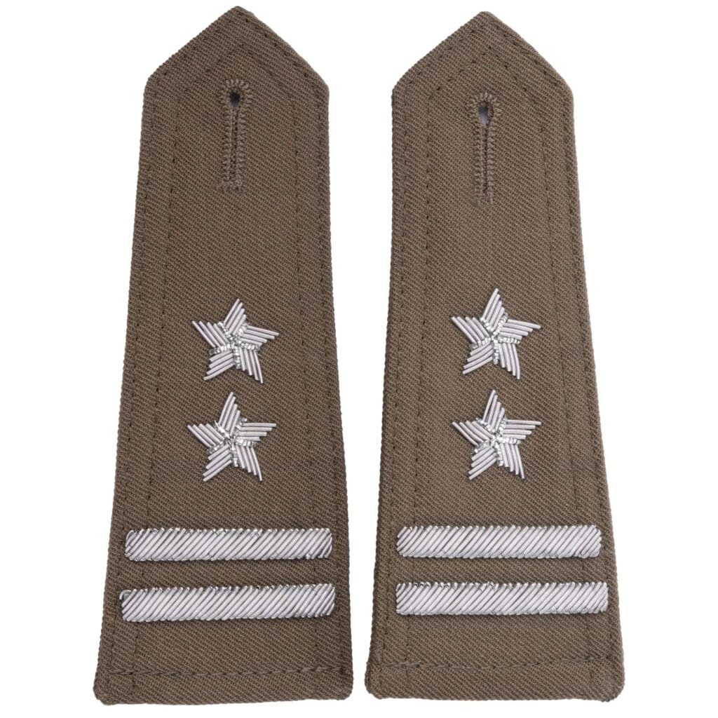Naramienniki Pagony Khaki na Koszulobluzę Stopień Podpułkownik