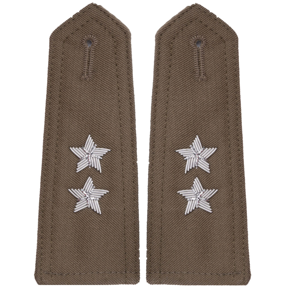 Naramienniki Pagony Khaki na Koszulobluzę Stopień Podporucznik