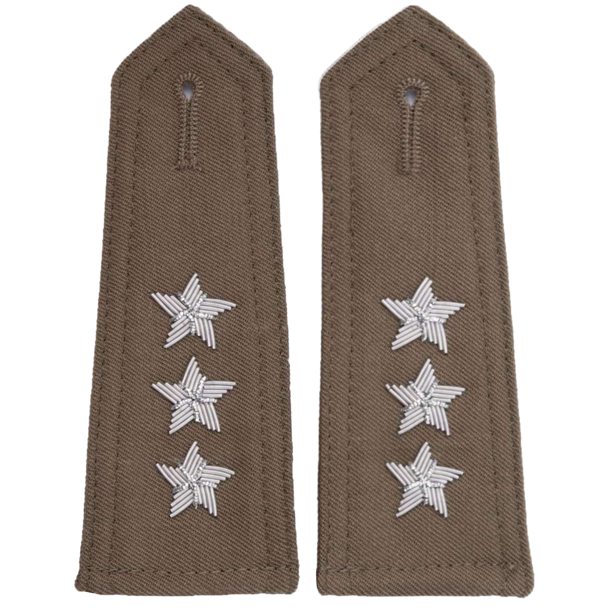 Naramienniki Pagony Khaki na Koszulobluzę Stopień Porucznik