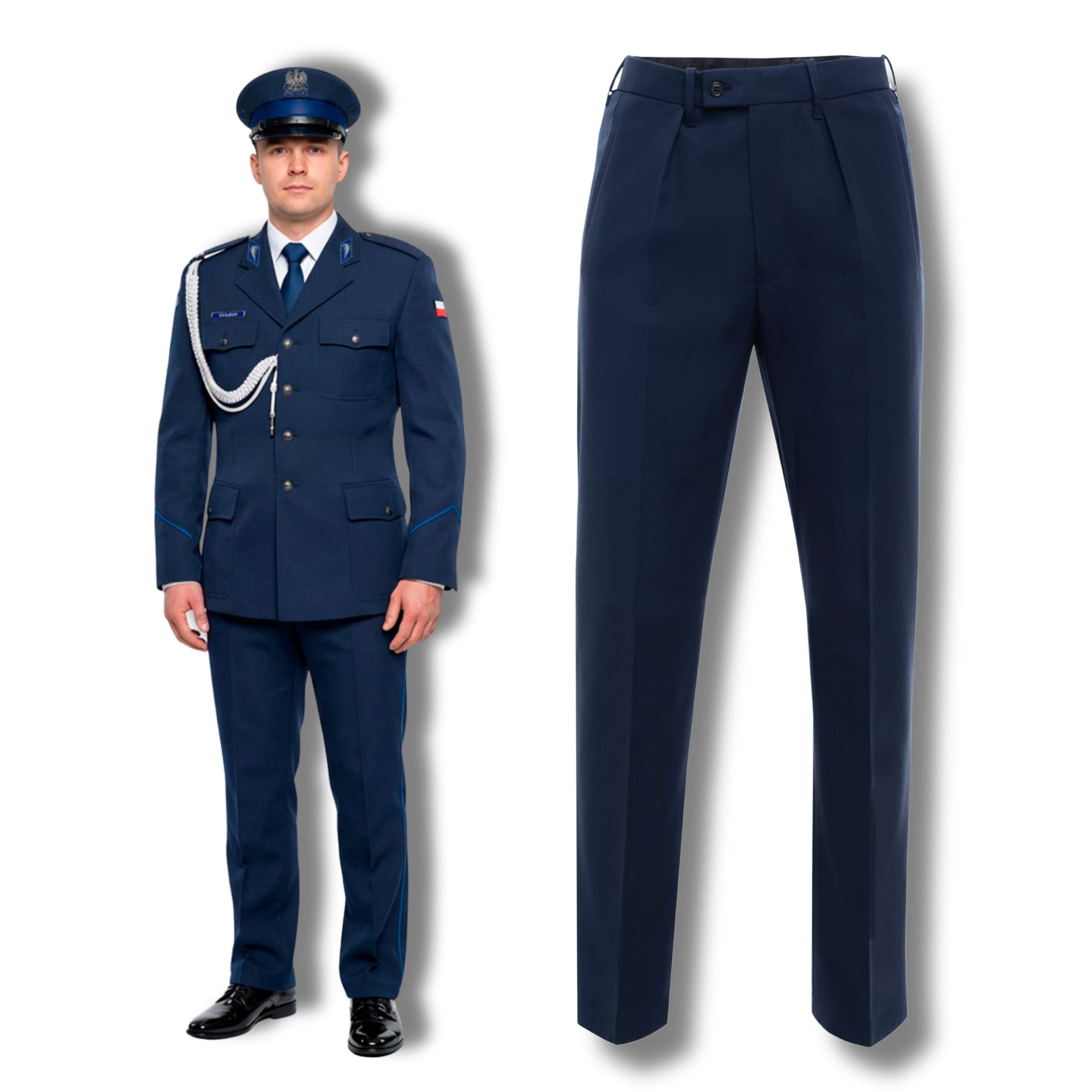 Spodnie wyjściowe Policja nowy wzór tabela 3 dni - obrazek 3