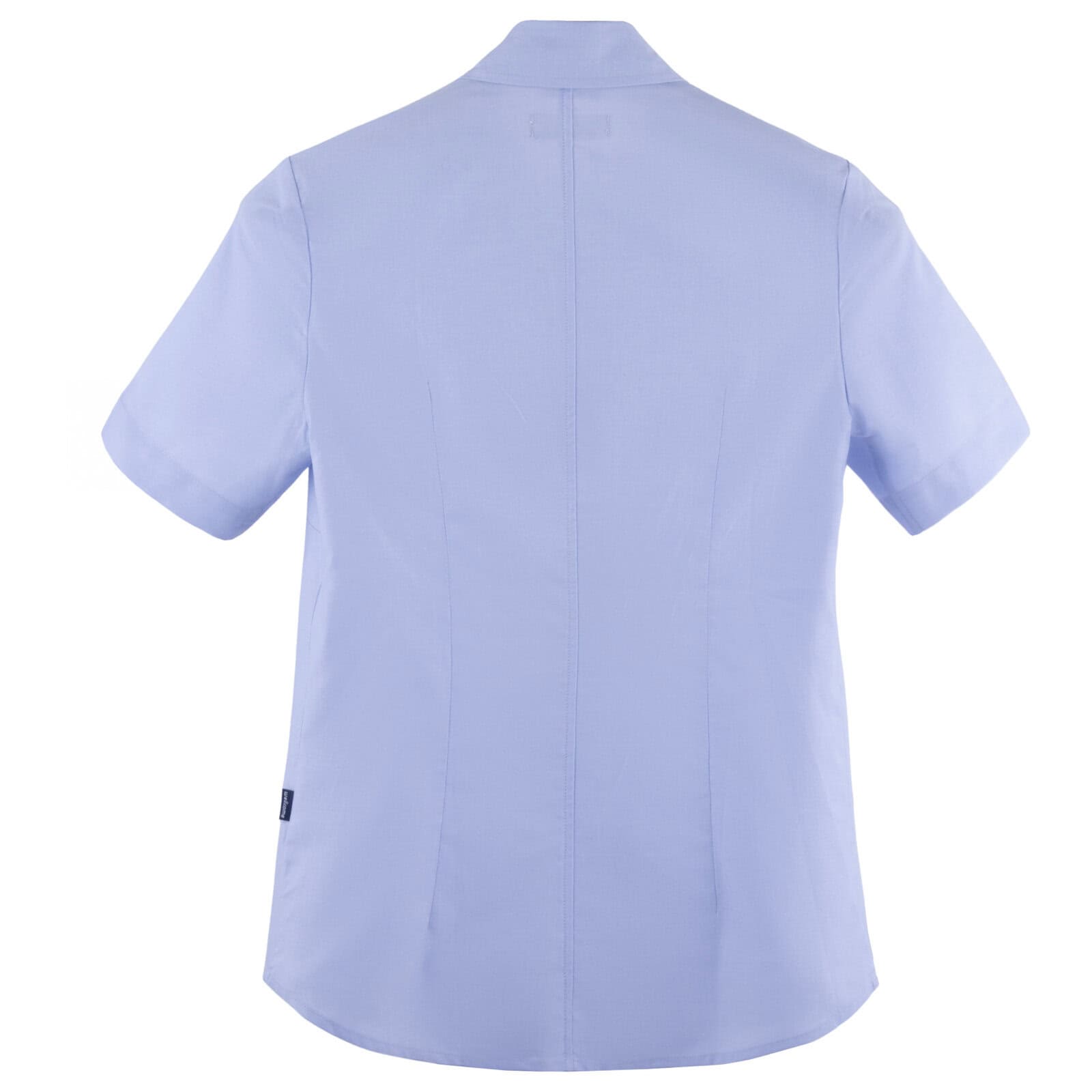 Koszula damska krótki rękaw AIDA niebieska - obrazek 3