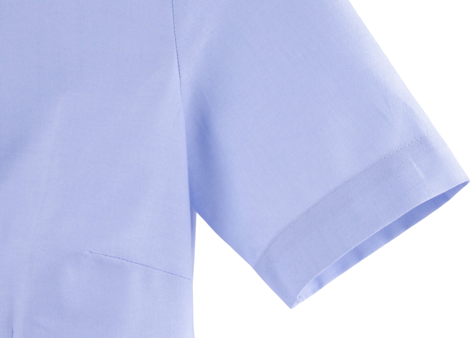 Koszula damska krótki rękaw AIDA niebieska - obrazek 4