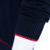 Sweter Męski Granatowy Vneck Długi Rękaw - obrazek 3