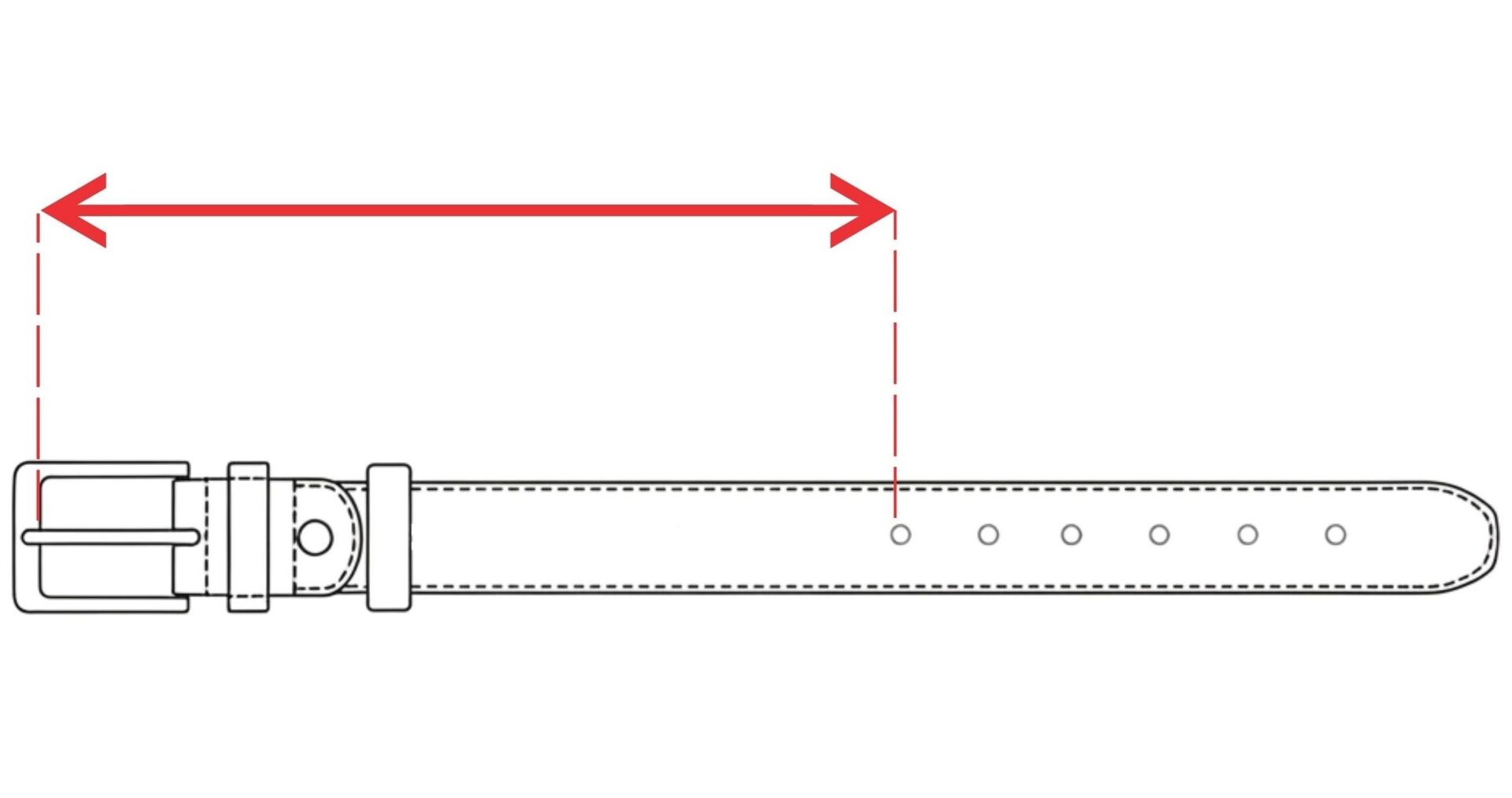 Pasek Skórzany Męski Brązowy 100% Skóra Naturalna - obrazek 7