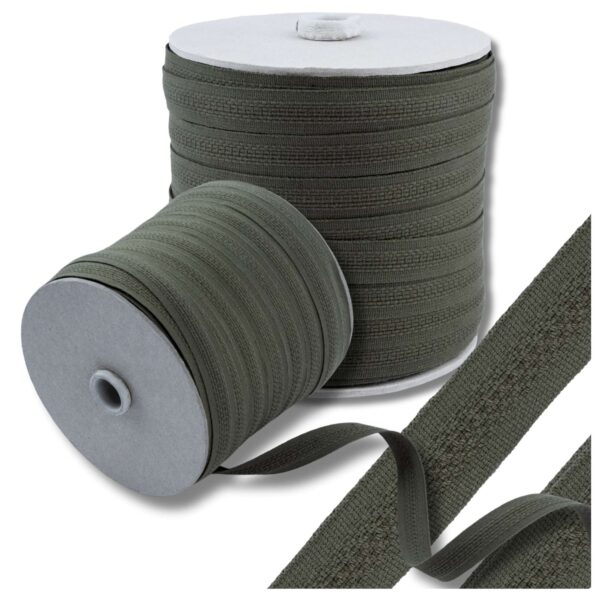 Mocna Taśma Odzieżowa Wzorzysta Khaki 13mm