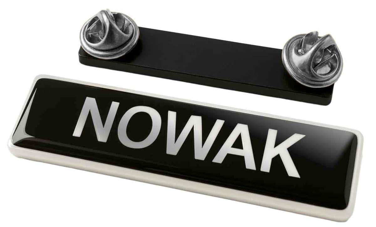 Srebrny Pins do Identyfikatora Imiennego 1 sztuka - obrazek 8