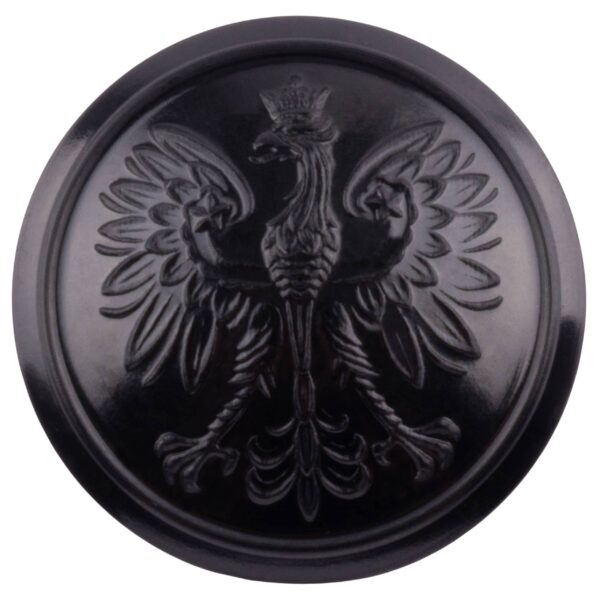 Duży guzik do Munduru Straży Pożarnej 22mm czarny