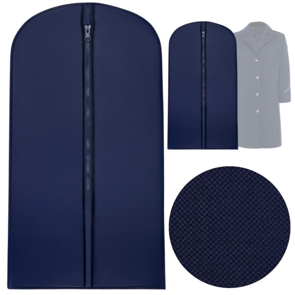 Pokrowiec na ubrania mundur garnitur granatowy długi
