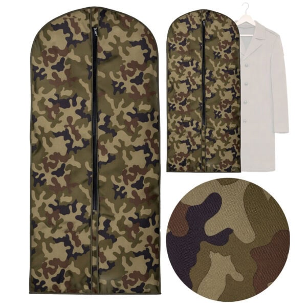 Pokrowiec na ubrania mundur garnitur moro długi