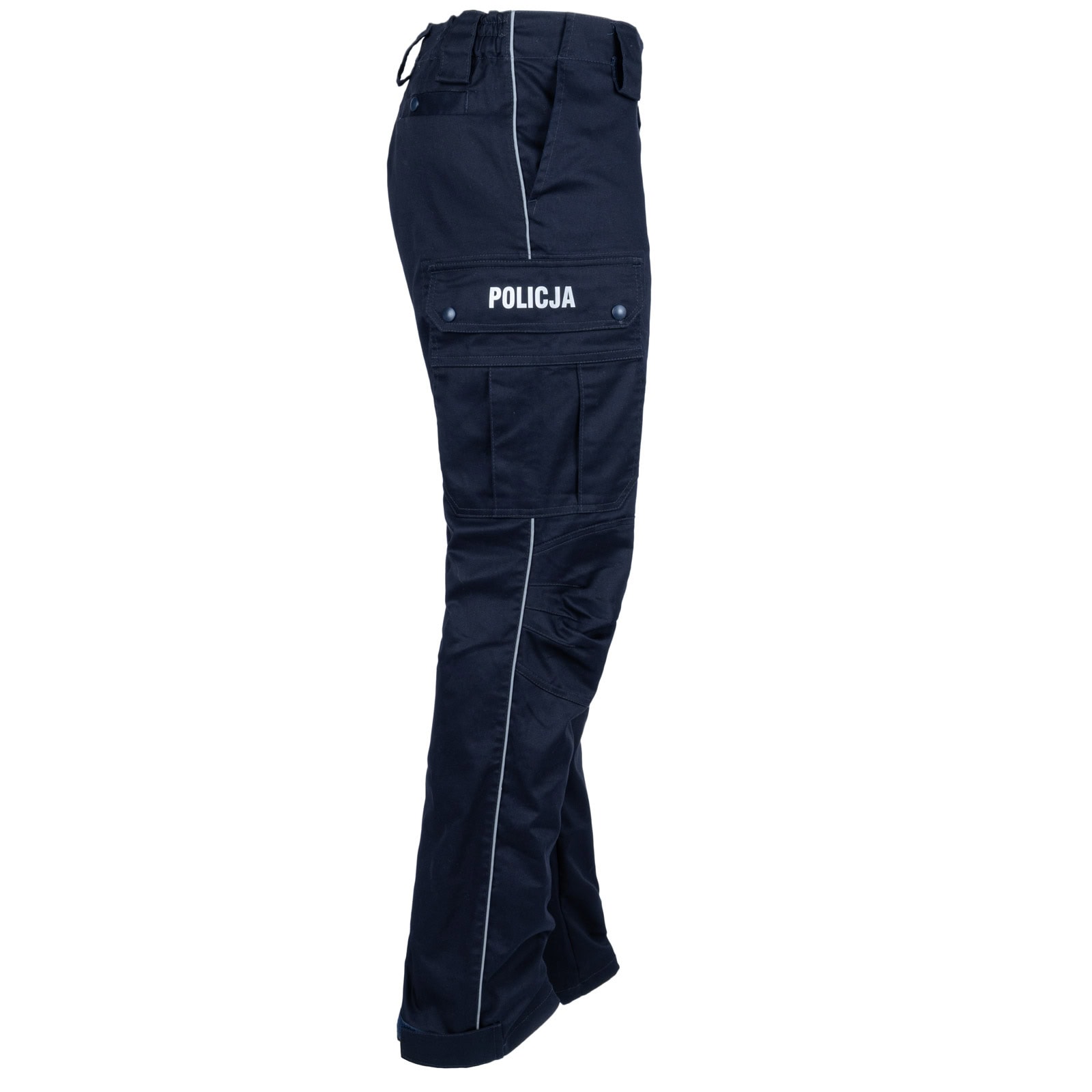 Spodnie służbowe do trzewików policyjne granatowe - obrazek 4