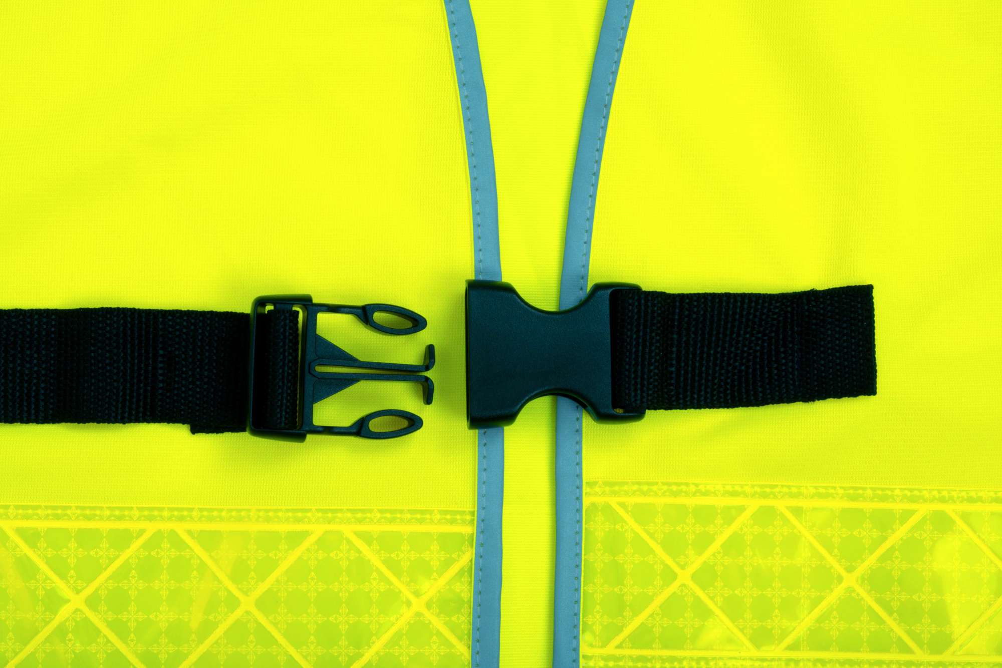 Kamizelka Odblaskowa Policja Gładka Zapinana na Zacisk - obrazek 6