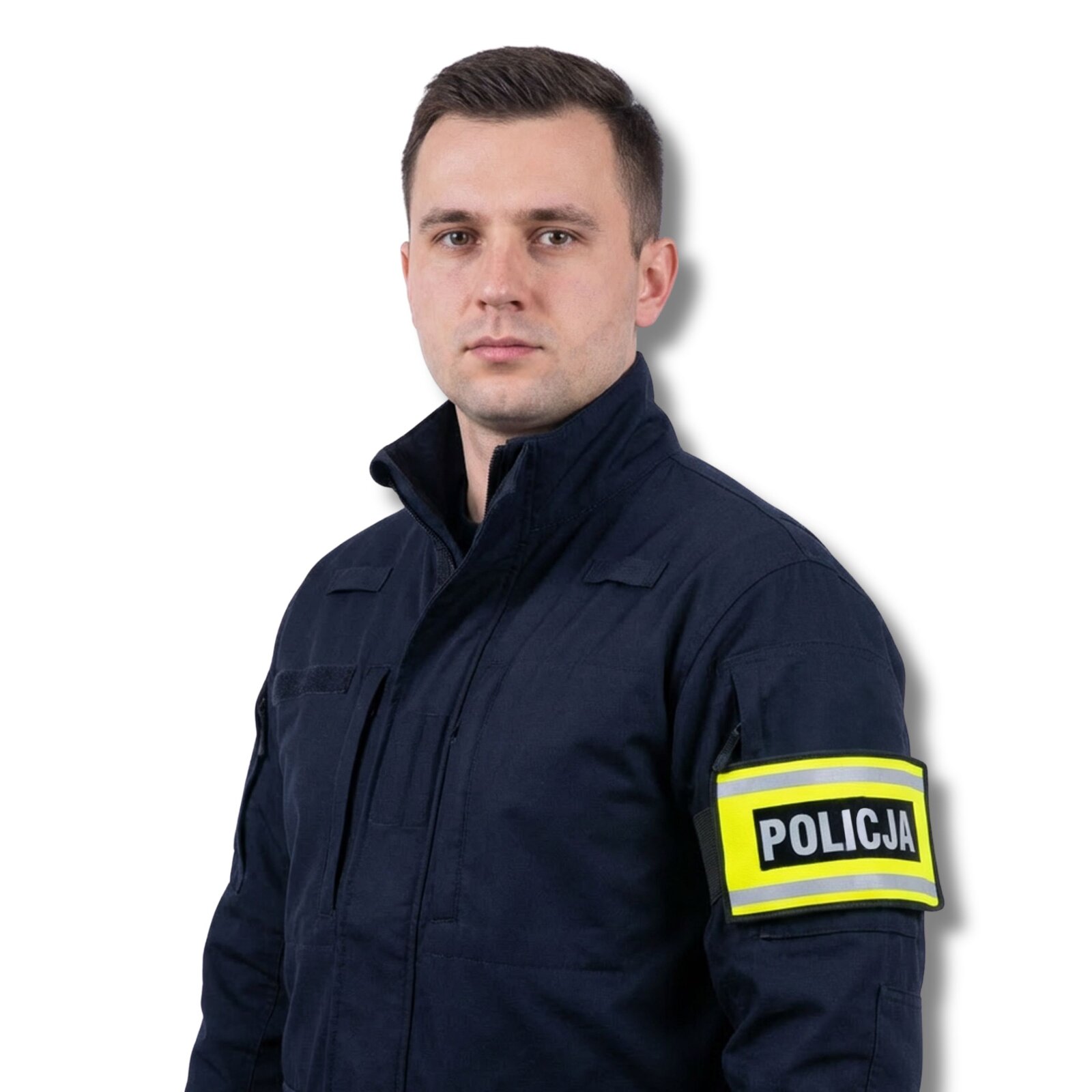 Opaska szybkiego rozpoznania elastyczna Policja - obrazek 5