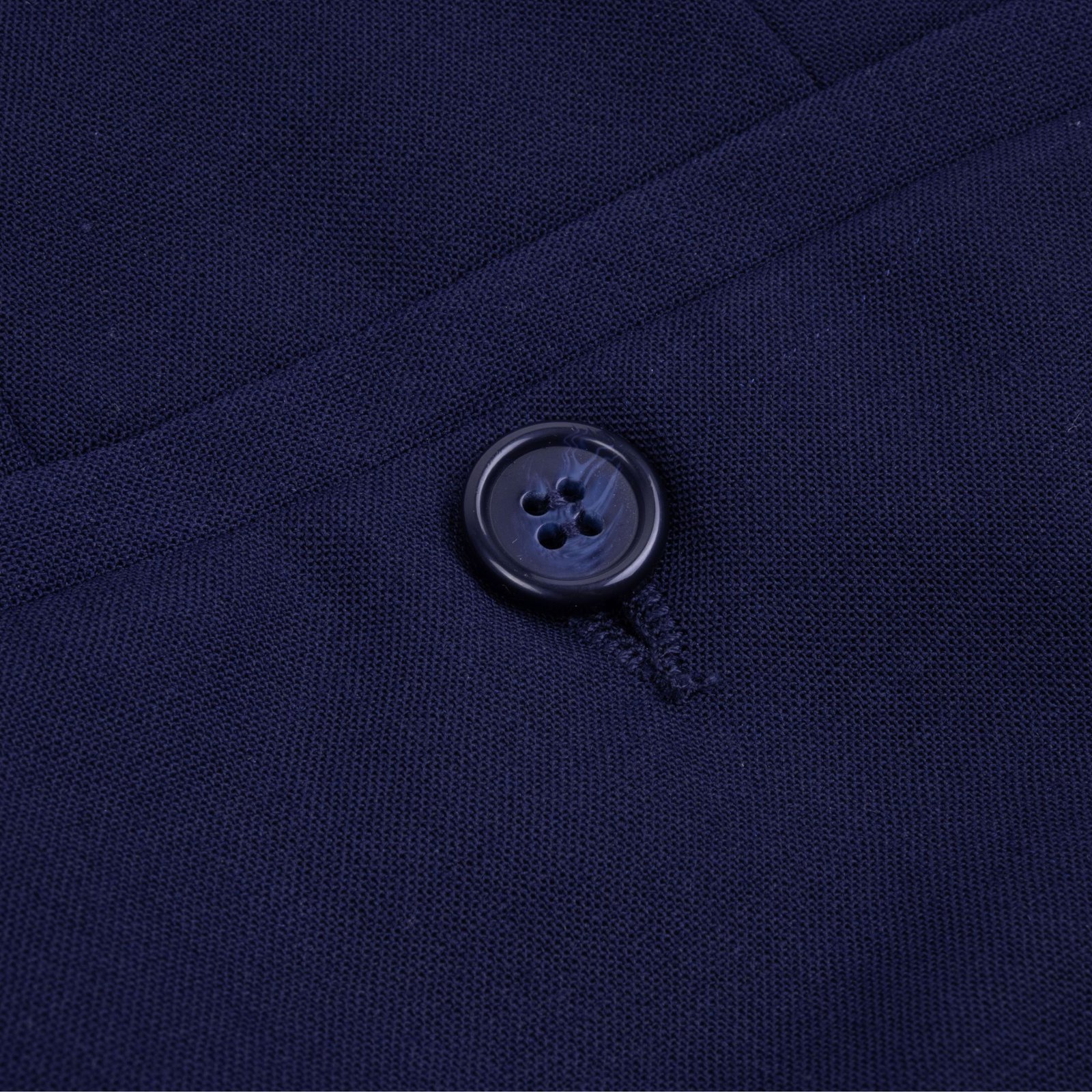 Spodnie męskie slim granatowe Madrid - obrazek 4