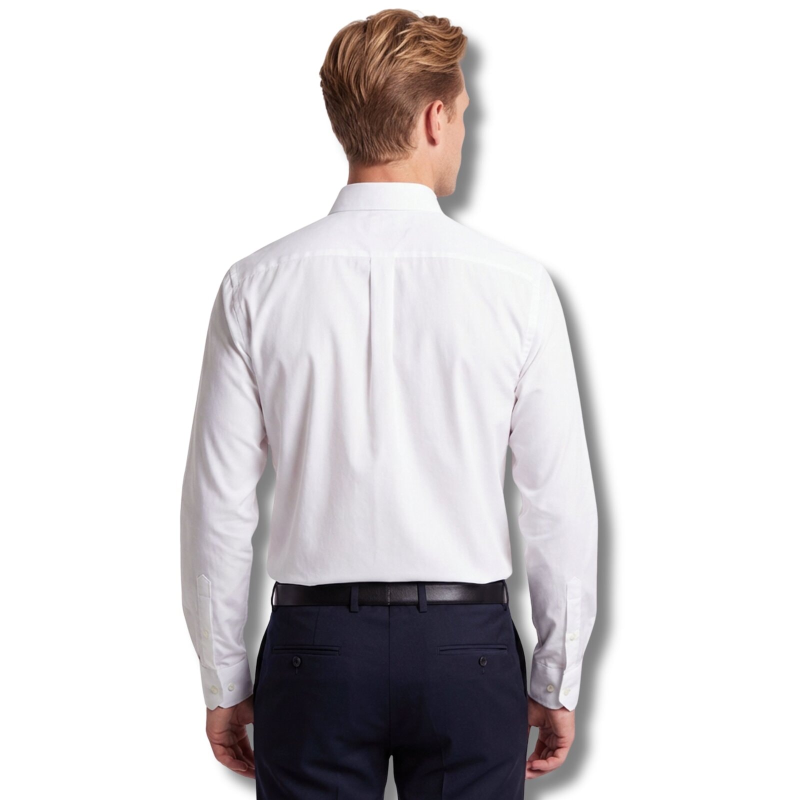 Koszula strażacka PSP wyjściowa długi rękaw biała - obrazek 7