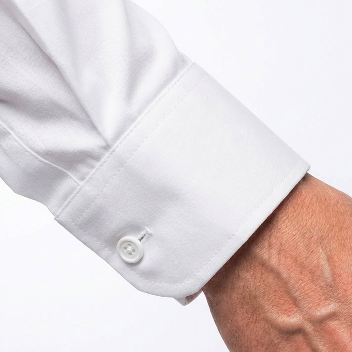 Koszula strażacka PSP wyjściowa długi rękaw biała - obrazek 5