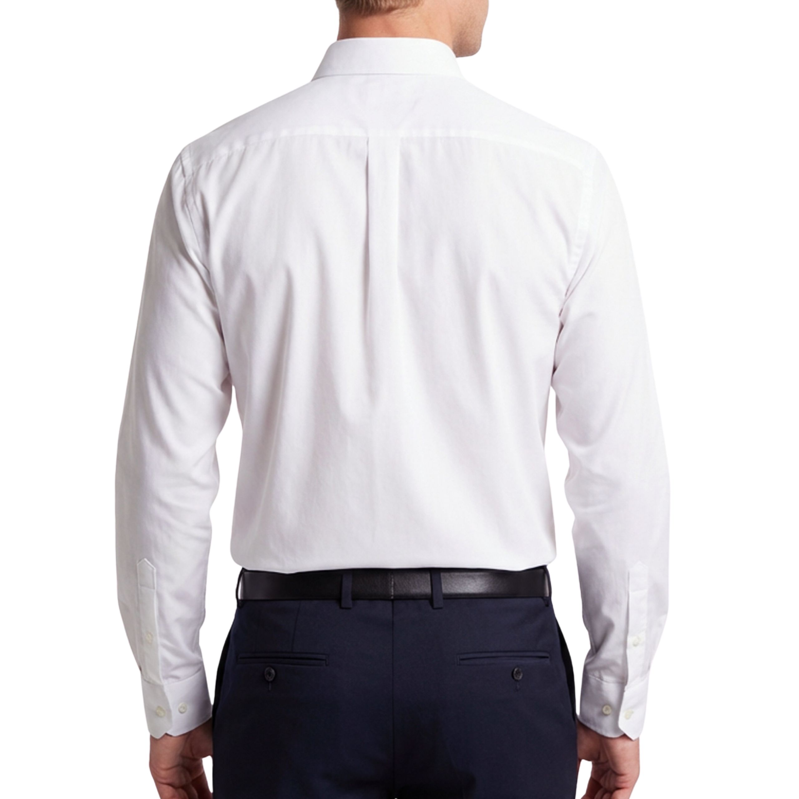 Koszula strażacka PSP wyjściowa długi rękaw biała - obrazek 3