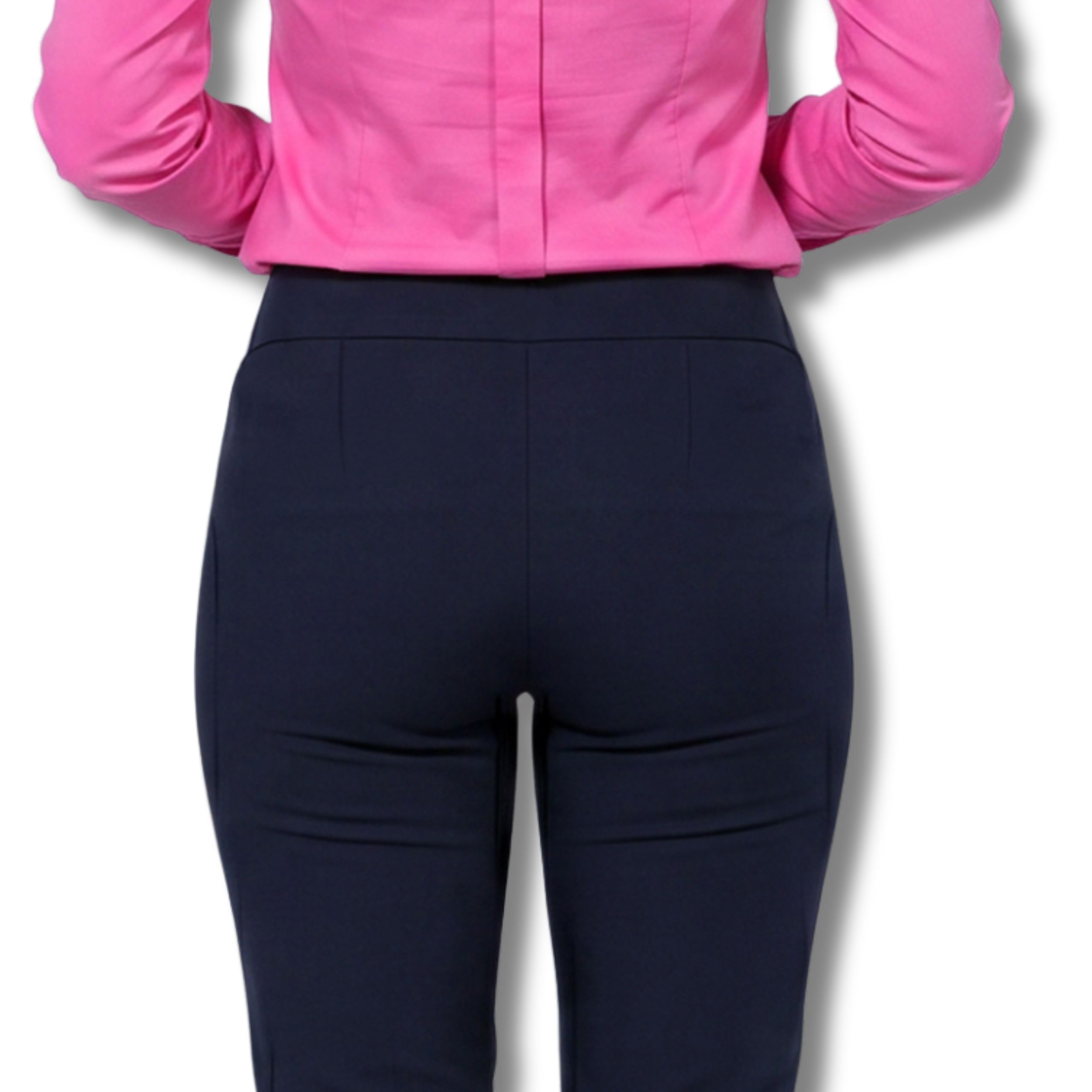 Spodnie damskie eleganckie wyjściowe classic długie - obrazek 6