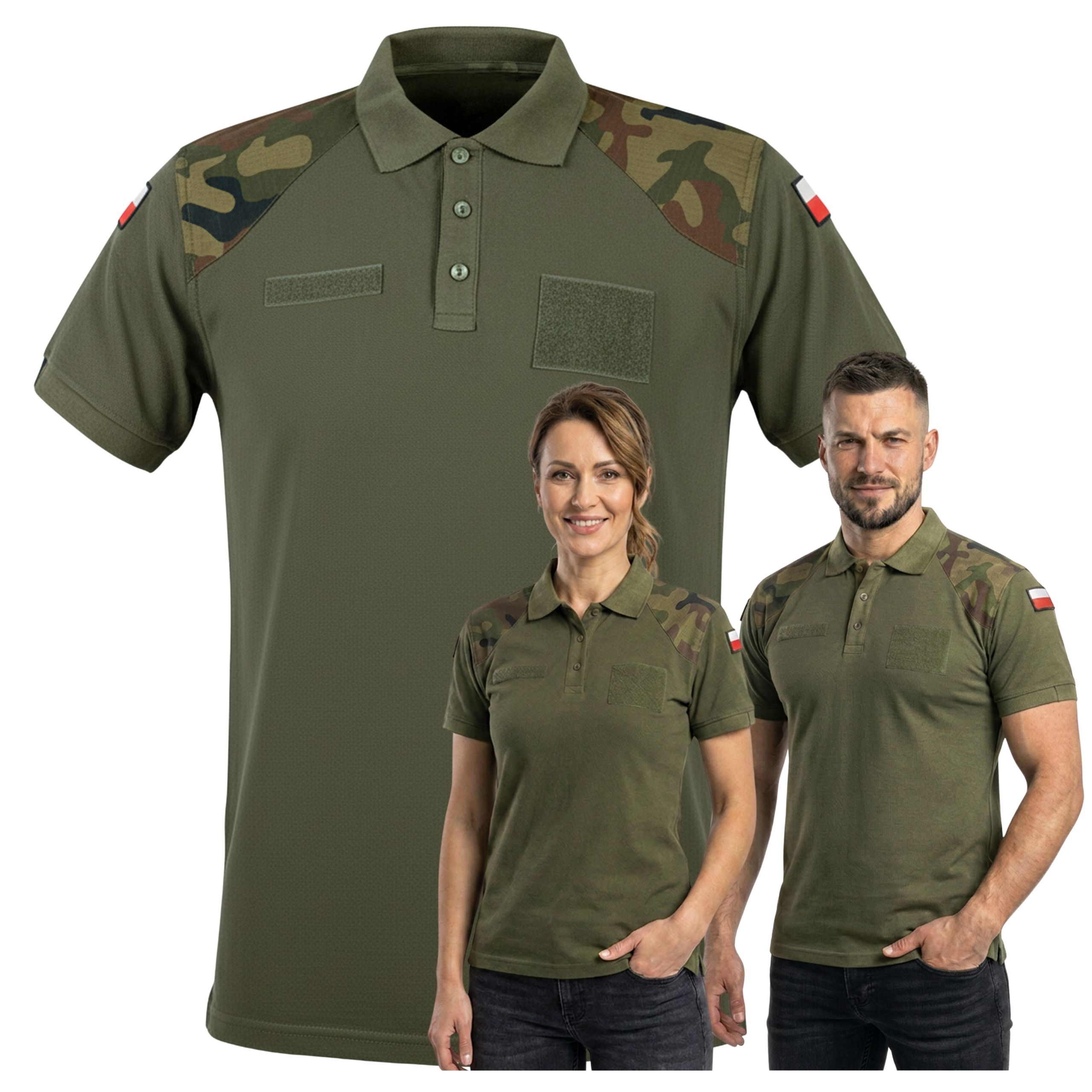Zestaw 3 Koszulek Polo Khaki 3 pak WP - obrazek 12